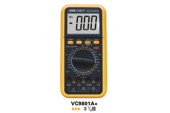 胜利仪器VC9801A+